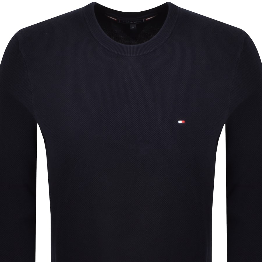 Image number 2 for Tommy Hilfiger Essential Structure Jumper Navy