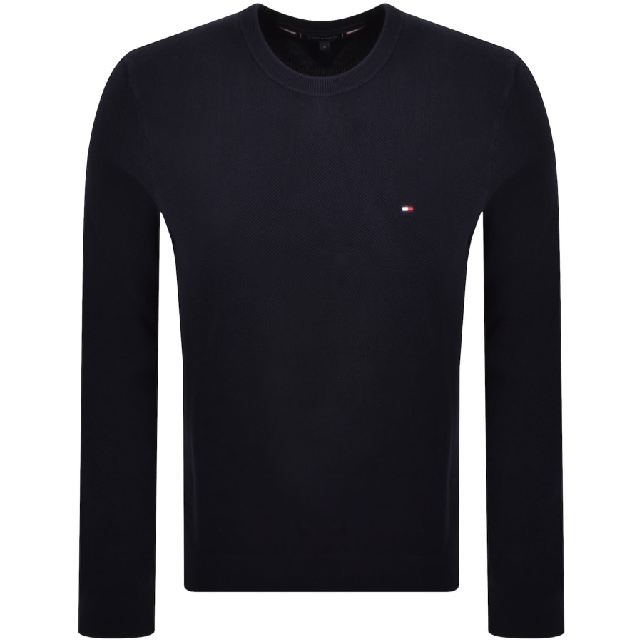 Image number 1 for Tommy Hilfiger Essential Structure Jumper Navy