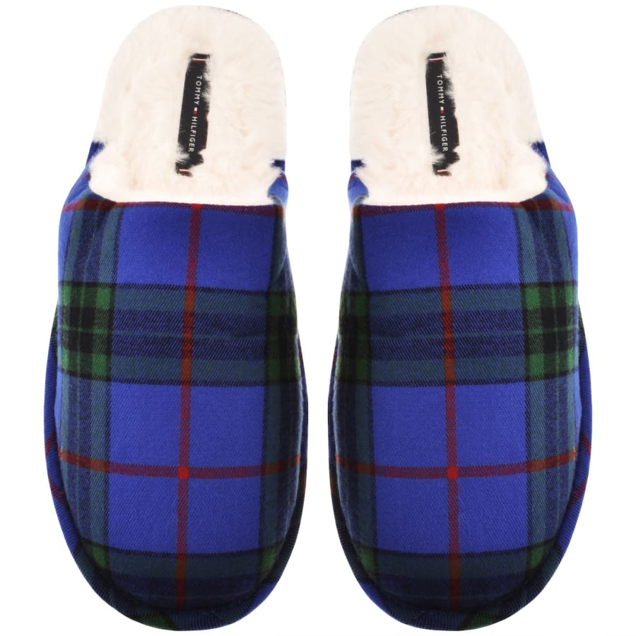 Image number 4 for Tommy Hilfiger Loungewear And Slippers Set Blue