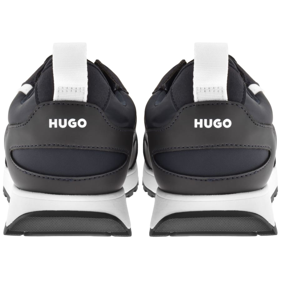 Image number 2 for HUGO Icelin Runn Trainers Dark Blue