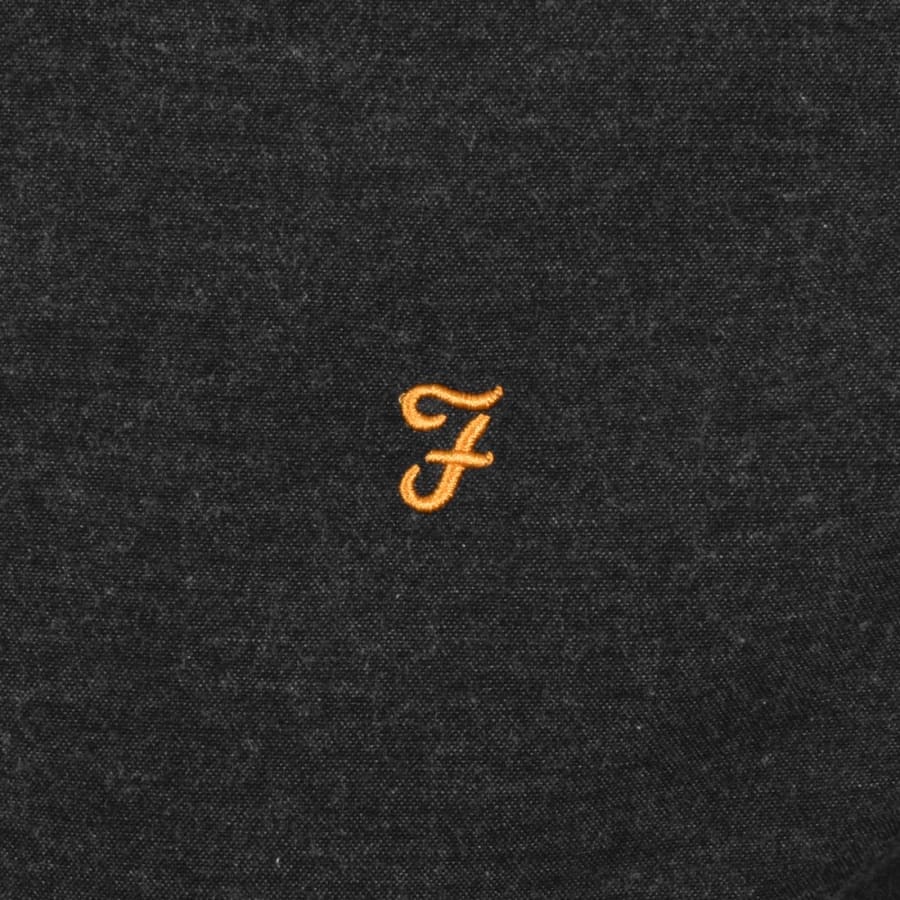 Image number 3 for Farah Steen Long Sleeve Shirt Grey