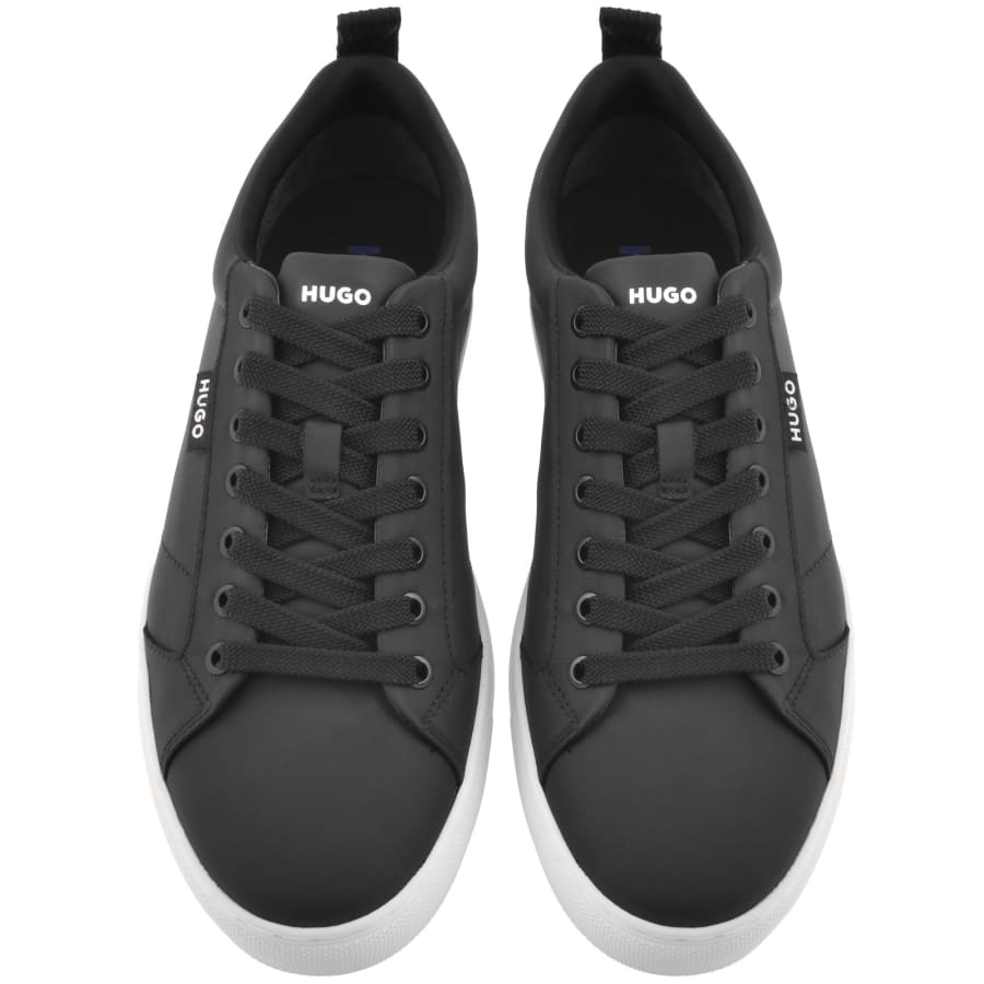 Image number 3 for HUGO Blue Morrie Tennis Trainers Black