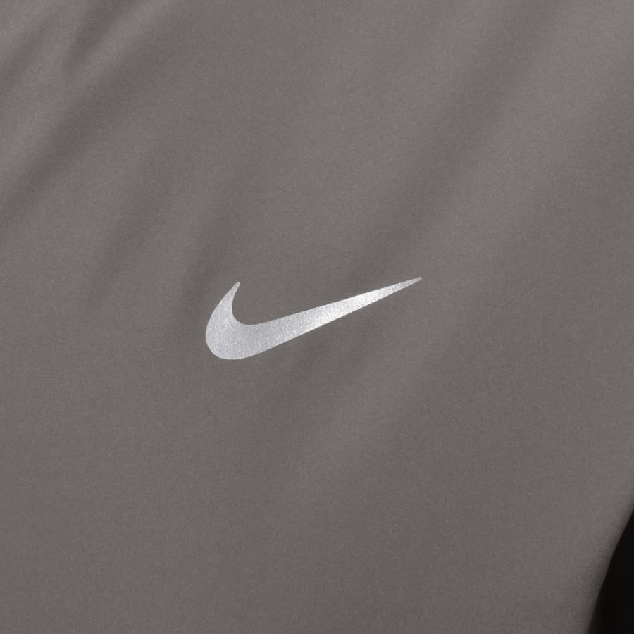 Image number 3 for Nike Training Hooded Fitness Jacket Brown