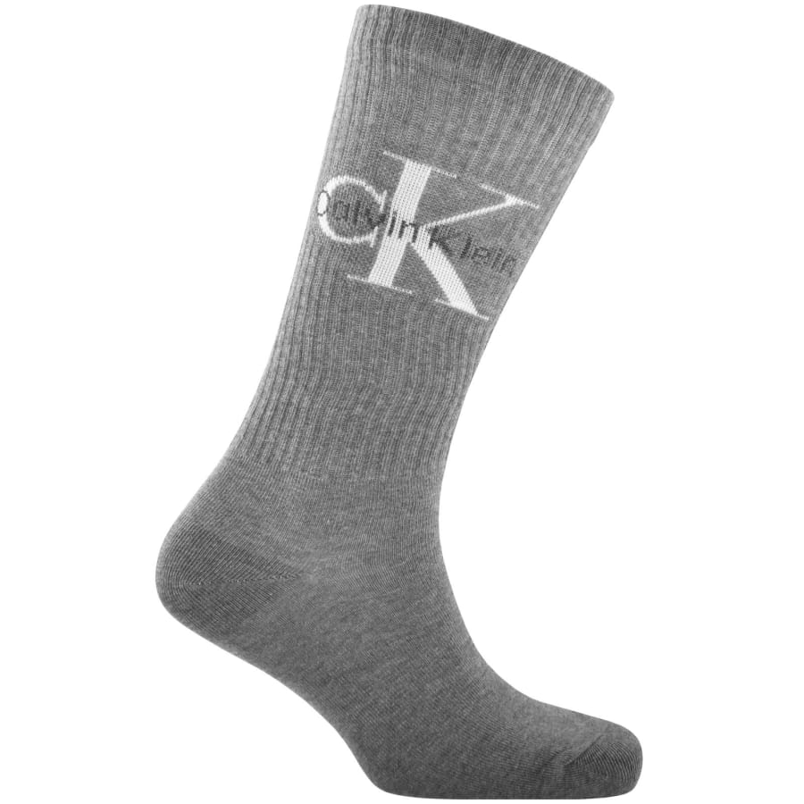 Image number 2 for Calvin Klein 4 Giftbox Logo Socks Multi