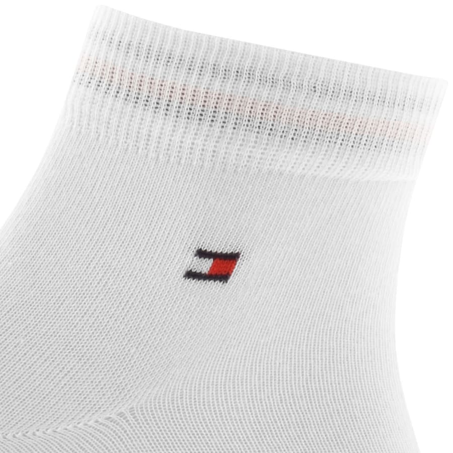 Image number 4 for Tommy Hilfiger 6 Pack Ankle Socks White