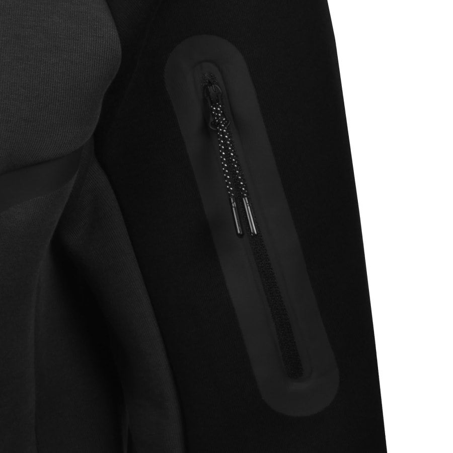 Image number 4 for Nike Tech Windrunner Fleece Hoodie Black