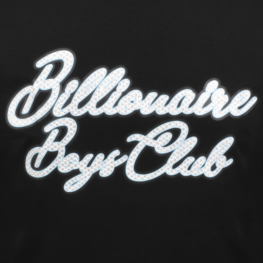 Image number 3 for Billionaire Boys Club Diamond Script TShirt Black