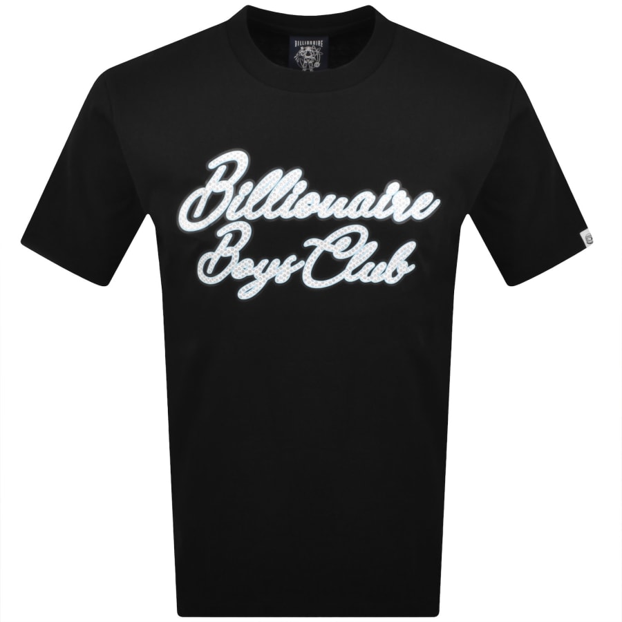Image number 1 for Billionaire Boys Club Diamond Script TShirt Black