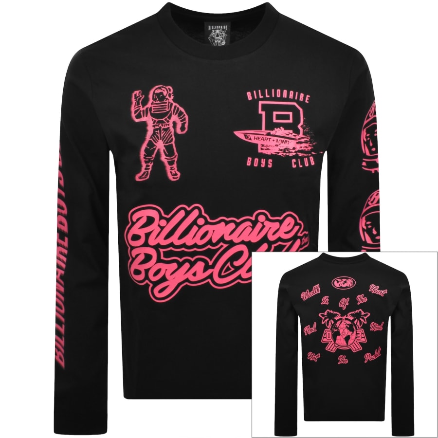 Image number 1 for Billionaire Boys Club Global Regatta T Shirt Black