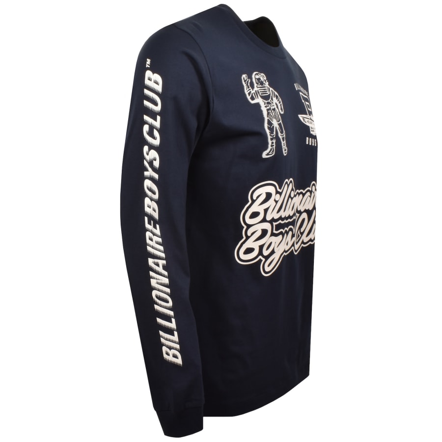 Image number 3 for Billionaire Boys Club Global Regatta T Shirt Navy