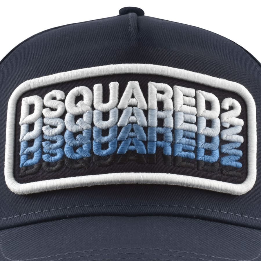 Image number 5 for DSQUARED2 Patch Baseball Cap Navy