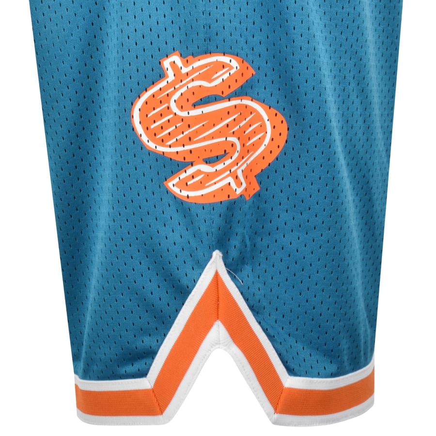 Image number 3 for Billionaire Boys Club Mesh Sport Shorts Teal