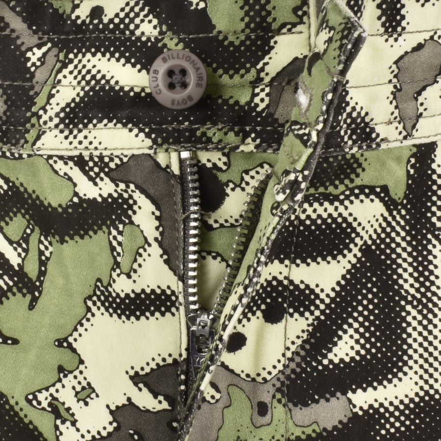 Image number 5 for Billionaire Boys Club Camo Cargo Shorts Brown