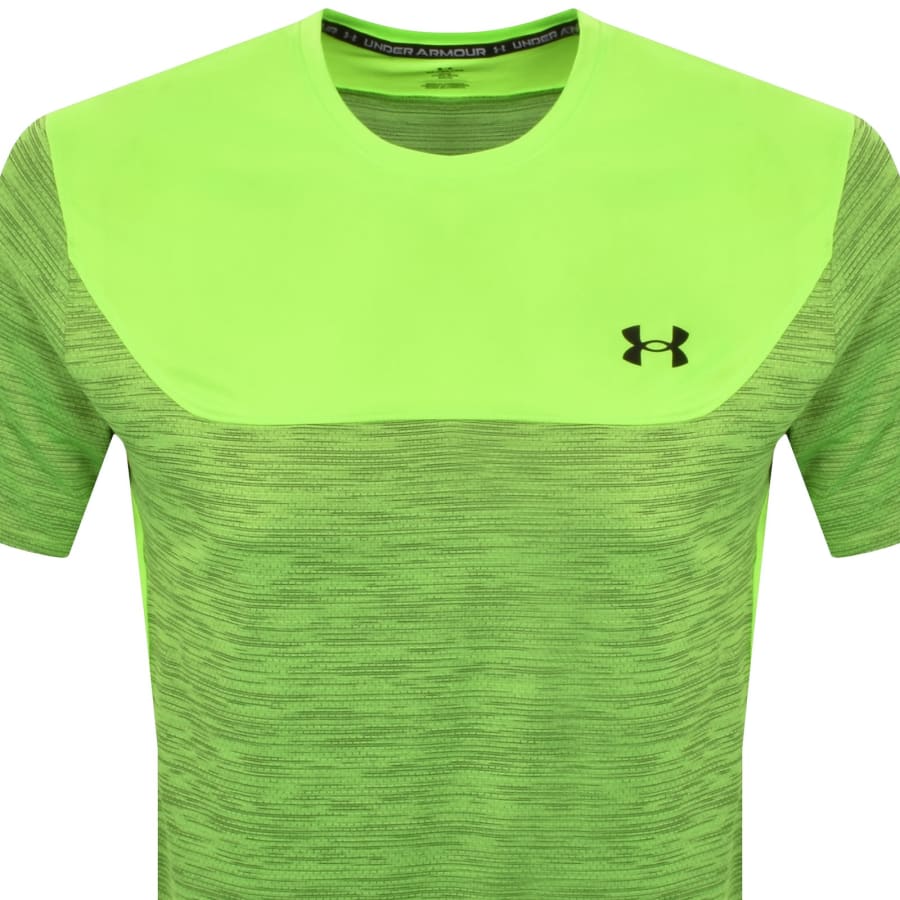 Image number 2 for Under Armour Tech Utility T Shirt Green