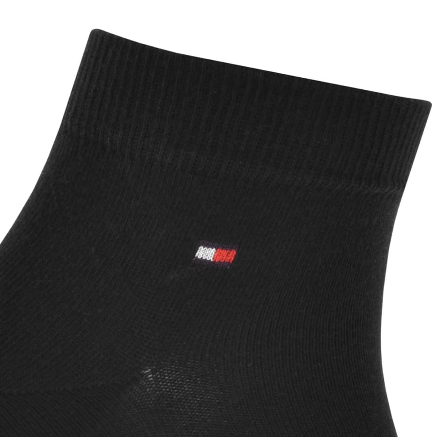 Image number 4 for Tommy Hilfiger 6 Pack Ankle Socks Black