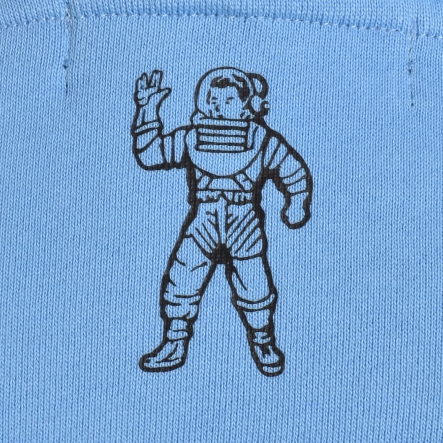 Image number 5 for Billionaire Boys Club Diamond Script Hoodie Blue