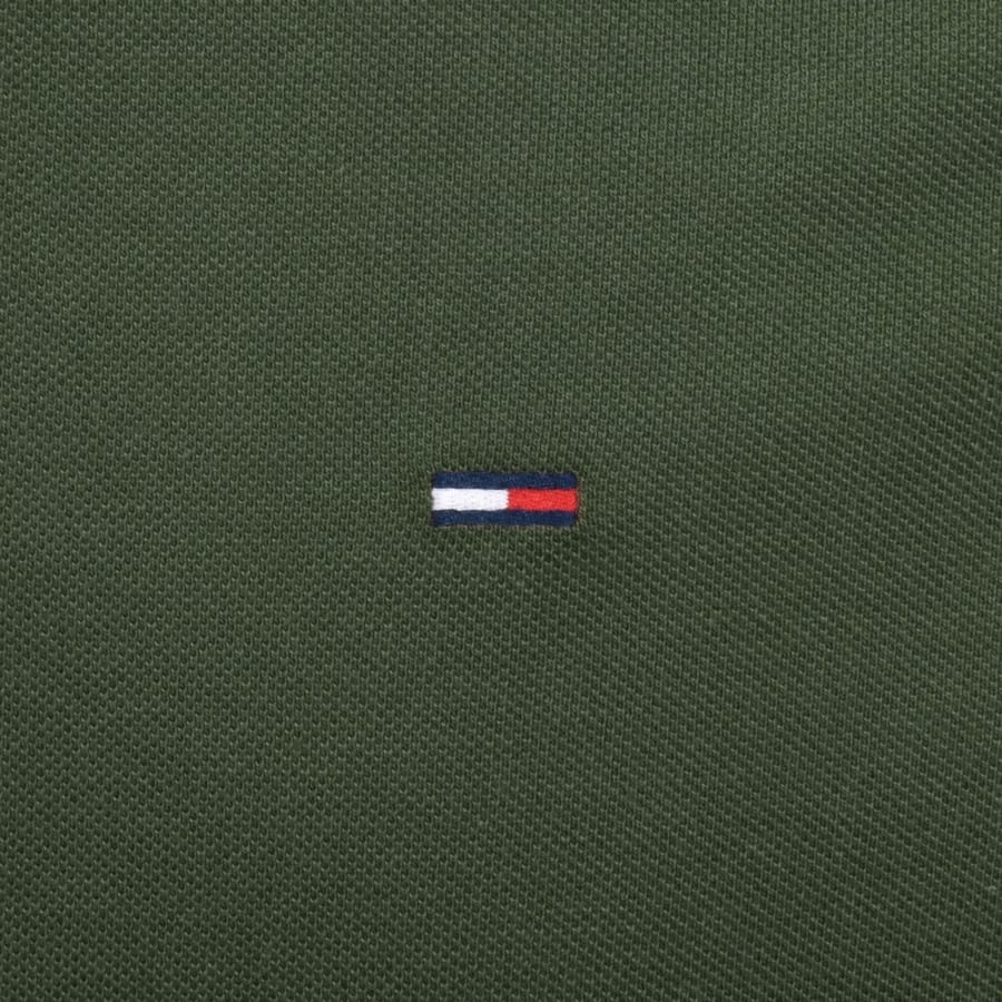 Image number 3 for Tommy Jeans Slim Fit Polo T Shirt Green