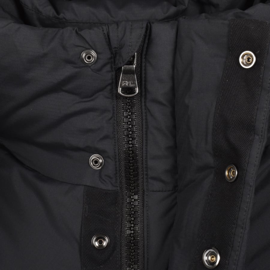 Image number 5 for Ralph Lauren Down Insulated Gorham Jacket Black