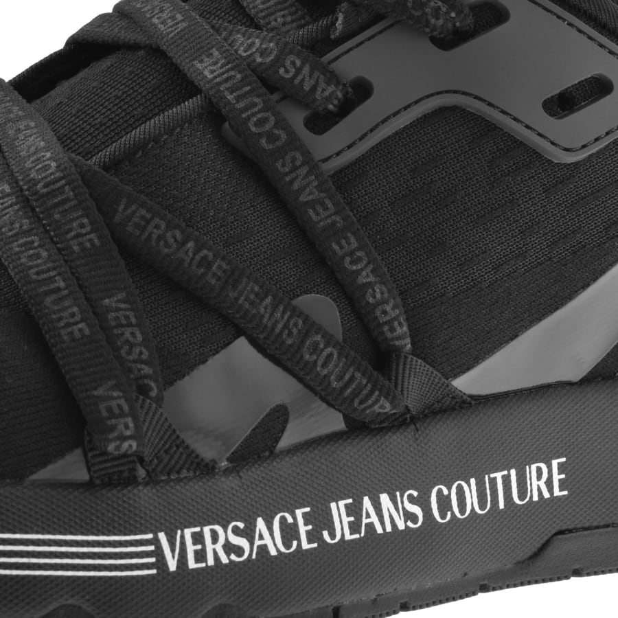 Image number 4 for Versace Jeans Dynamic SA8 Trainers Black