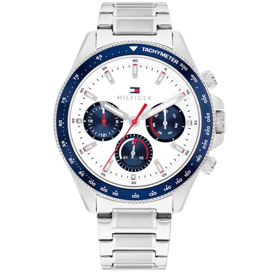 Image number 1 for Tommy Hilfiger Clark Bracelet Watch Silver