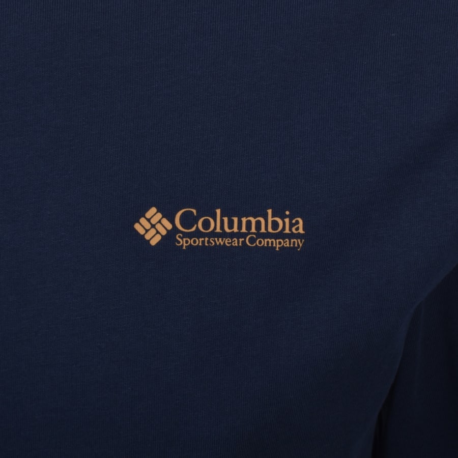 Image number 4 for Columbia Explorers Canyon T Shirt Navy