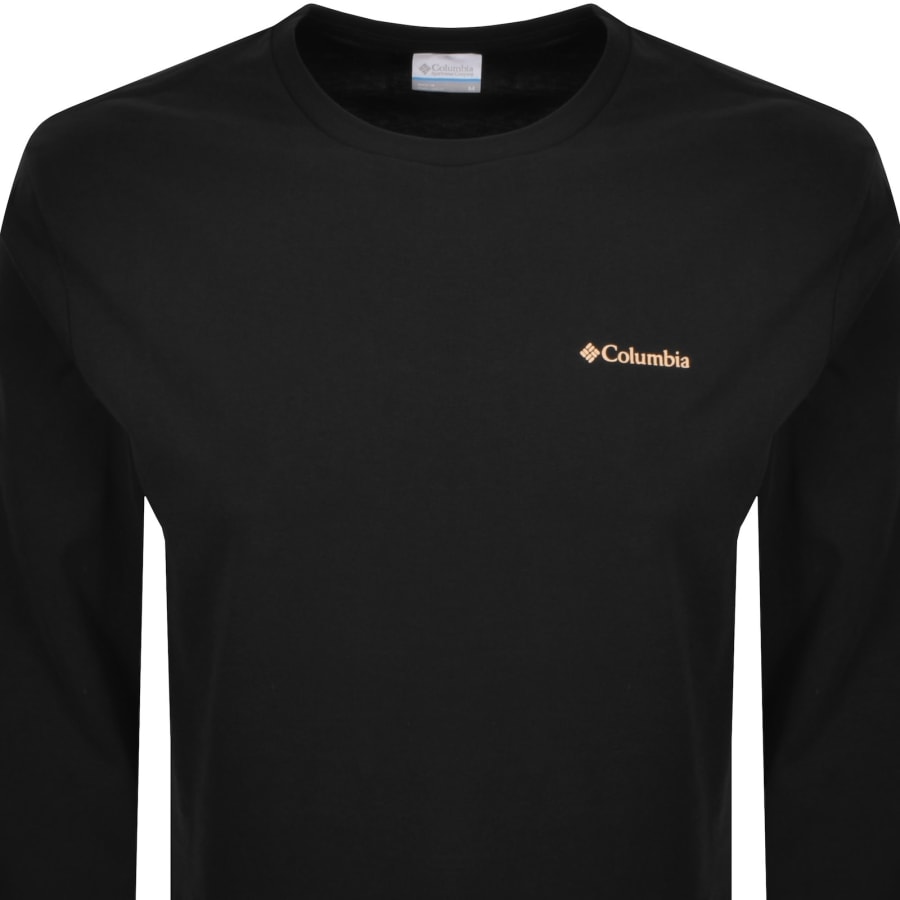Image number 3 for Columbia Seasonal Logo T Shirt Black