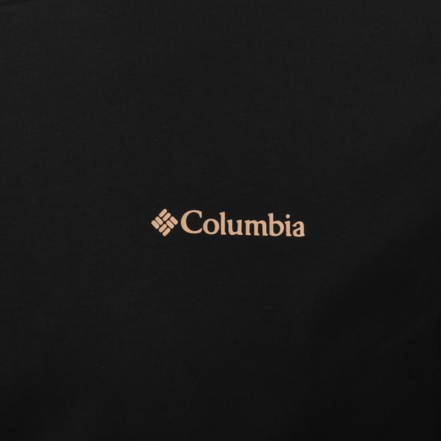 Image number 4 for Columbia Seasonal Logo T Shirt Black