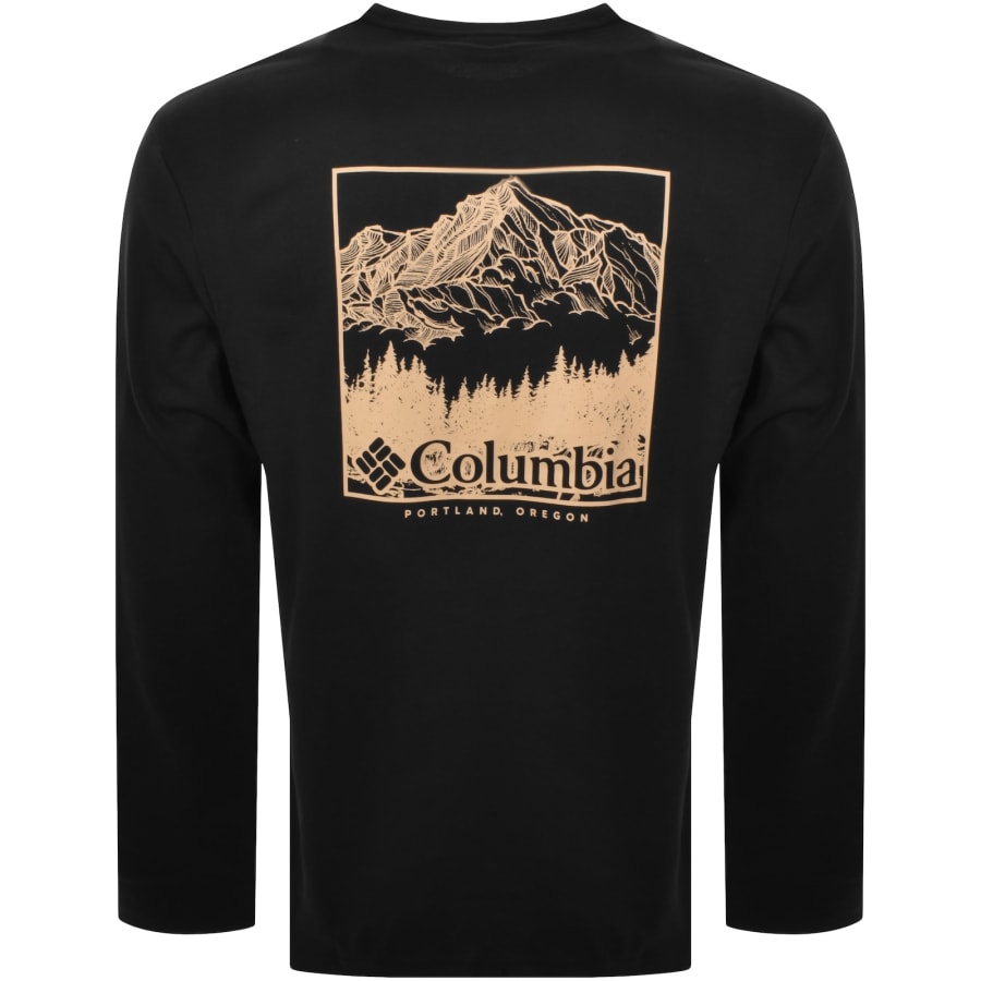 Image number 5 for Columbia Seasonal Logo T Shirt Black