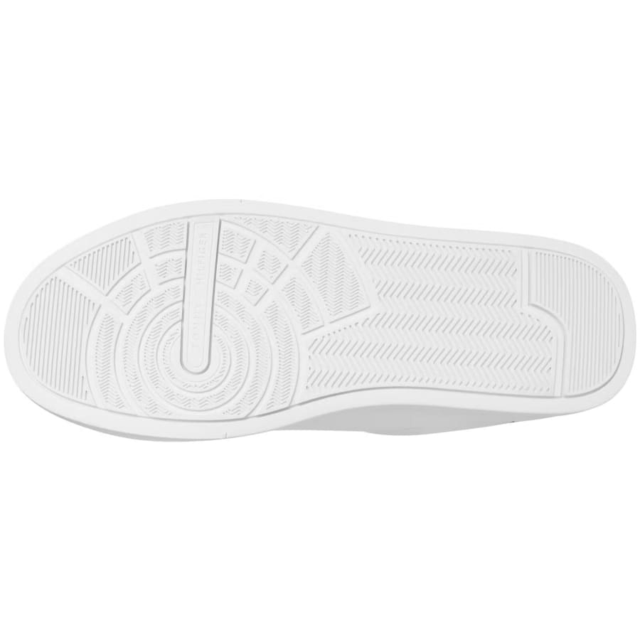 Image number 5 for Tommy Hilfiger Court Trainers White