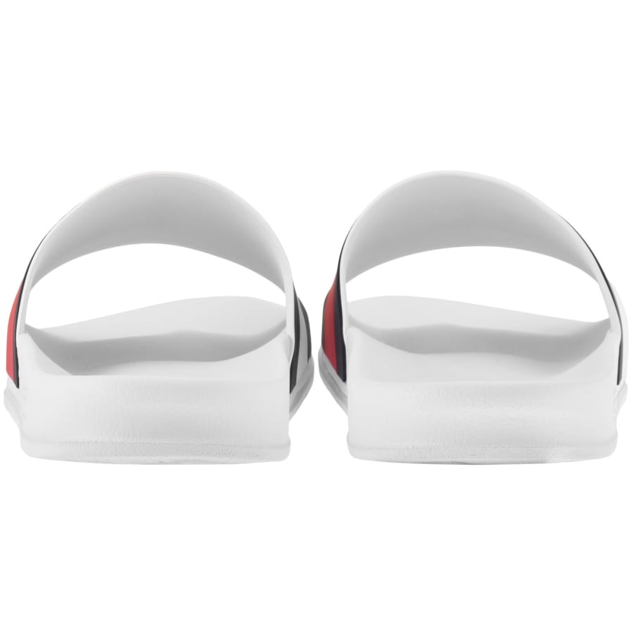 Image number 3 for Tommy Hilfiger Flag Pool Sliders White