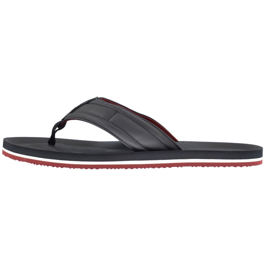 Image number 2 for Tommy Hilfiger Padded Beach Flip Flops Navy