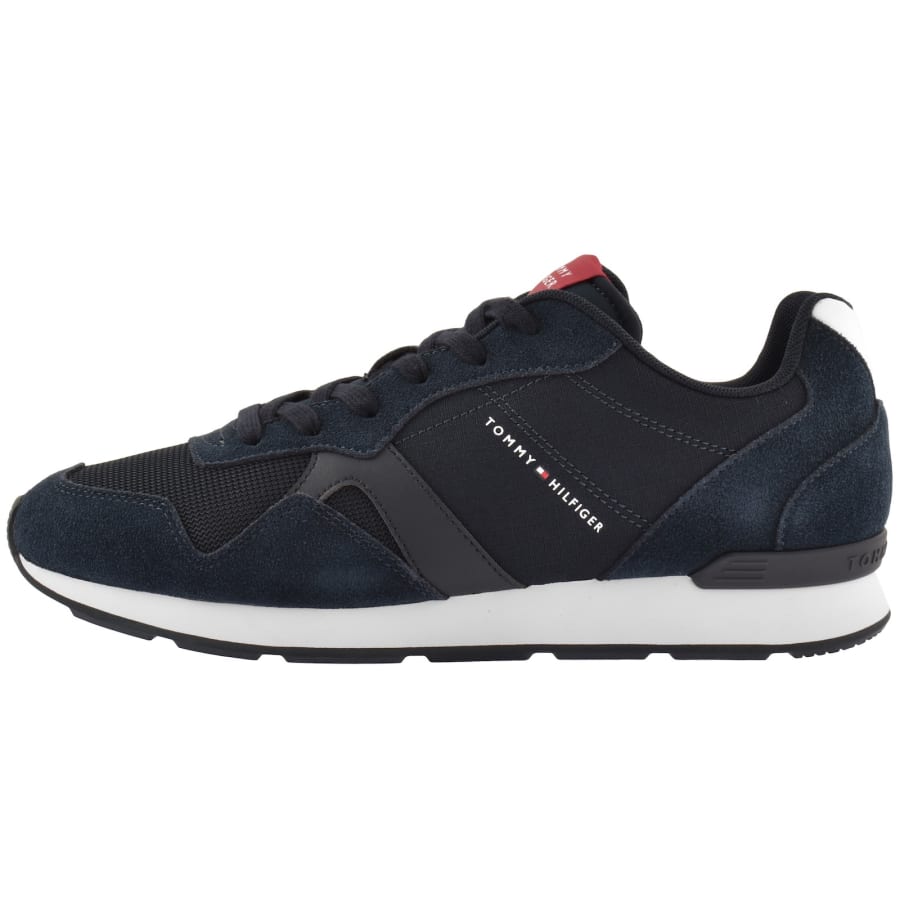 Image number 1 for Tommy Hilfiger Maxlite Mix Trainers Navy