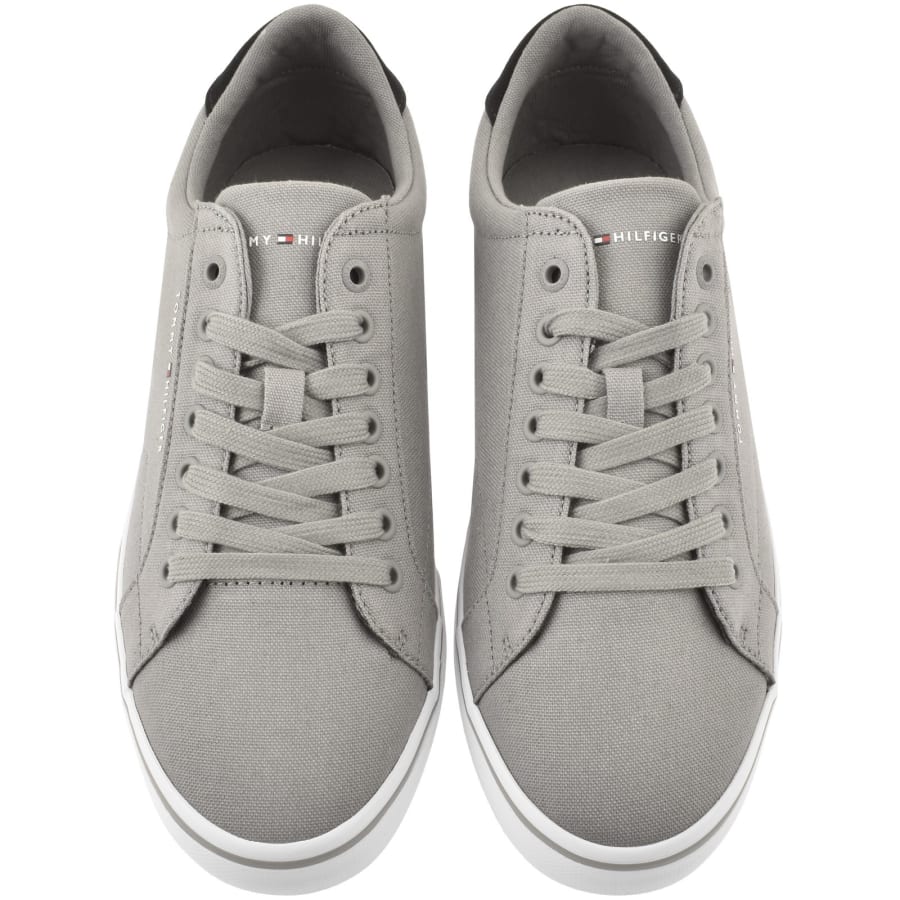 Image number 3 for Tommy Hilfiger Core Trainers Universal Grey