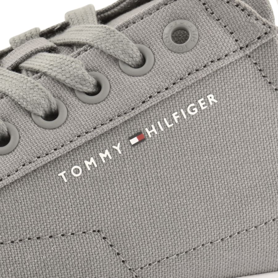Image number 4 for Tommy Hilfiger Core Trainers Universal Grey