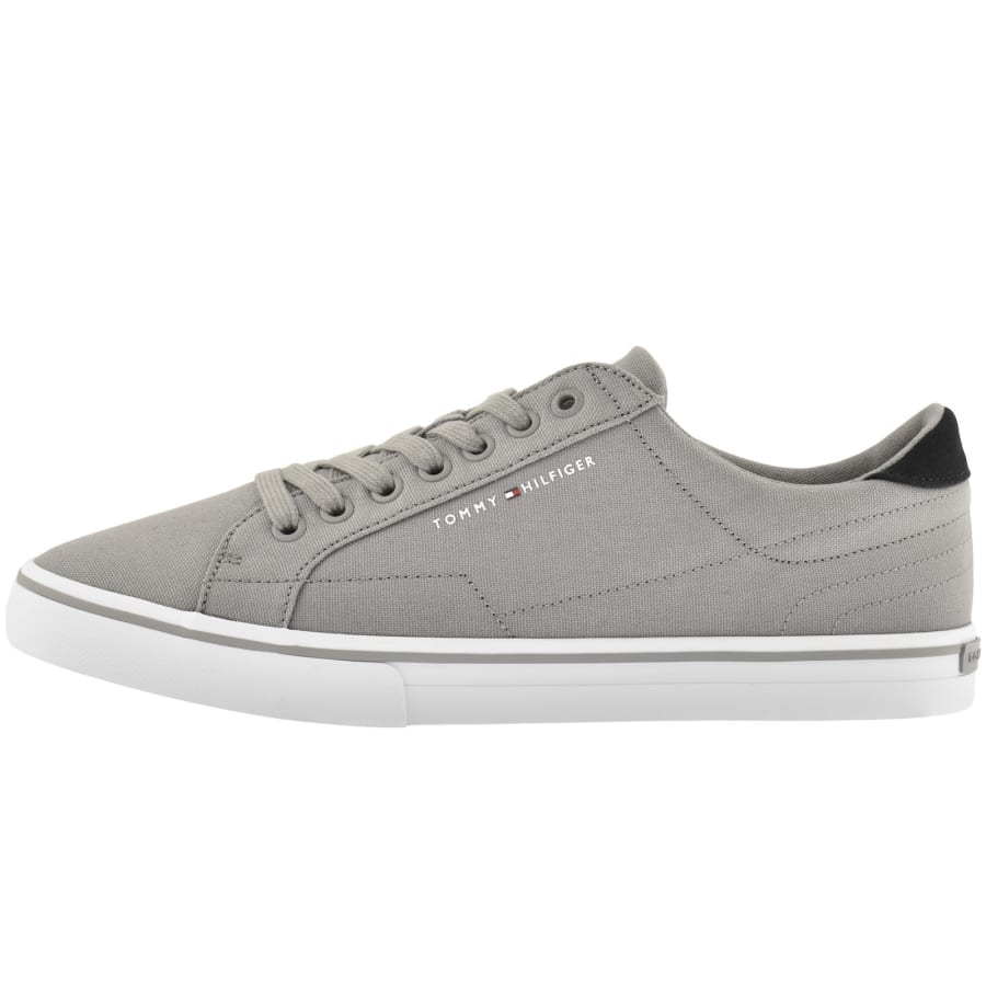 Image number 1 for Tommy Hilfiger Core Trainers Universal Grey