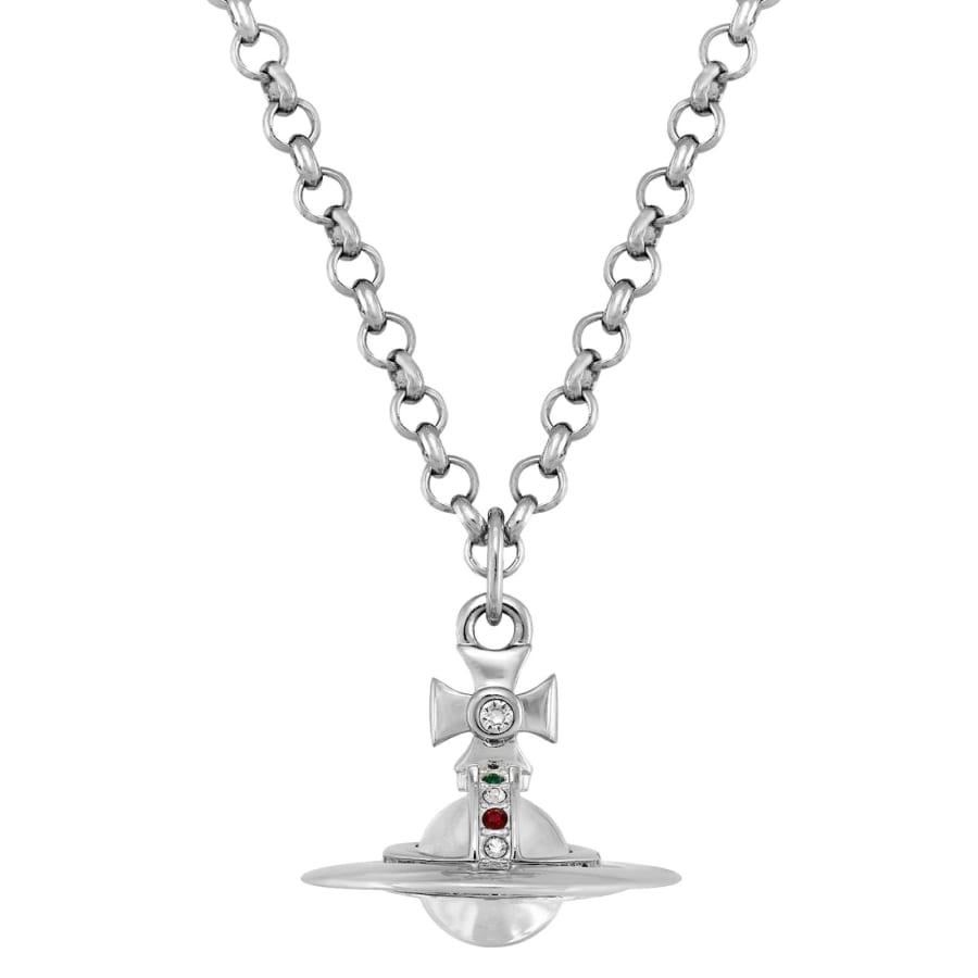 Image number 2 for Vivienne Westwood Petite Orb Pendant Silver