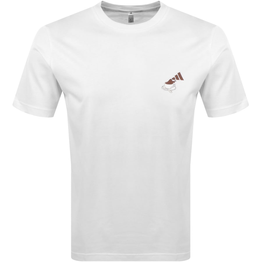 Image number 2 for adidas Sportswear Cheesecake T Shirt White