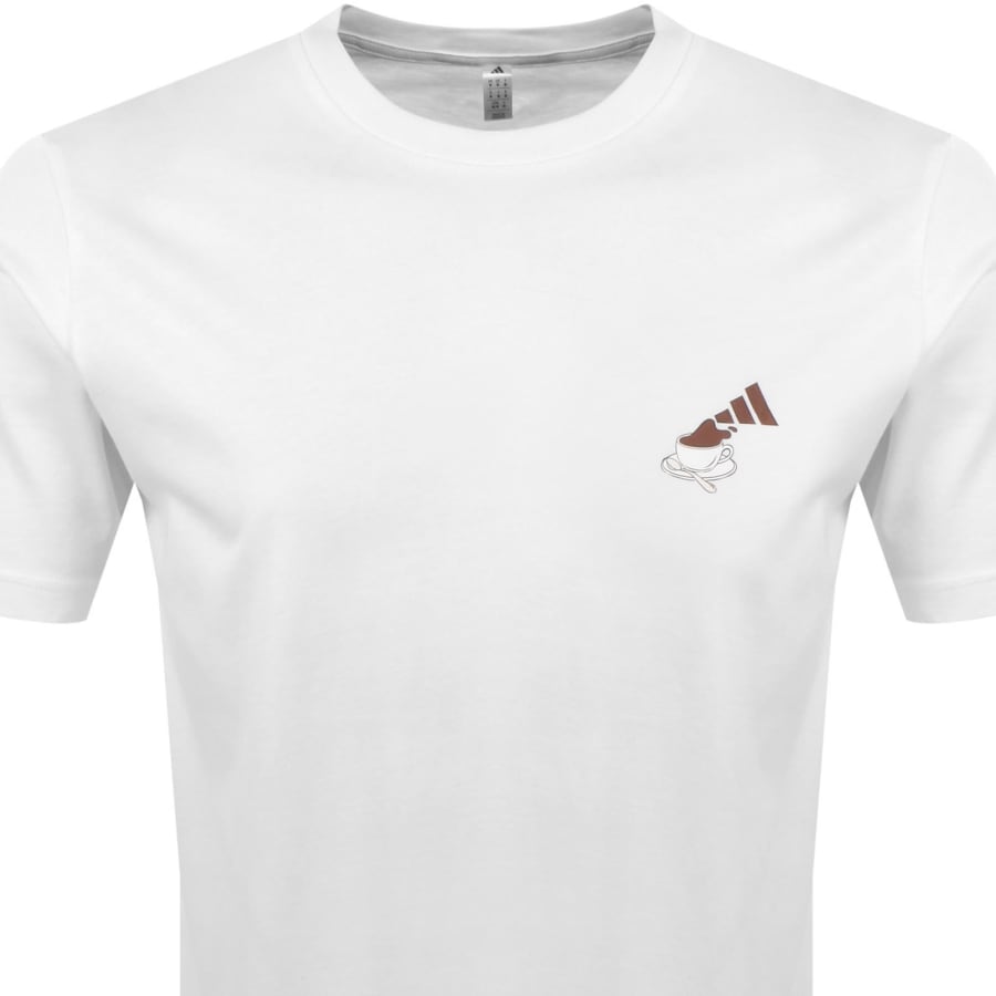 Image number 3 for adidas Sportswear Cheesecake T Shirt White