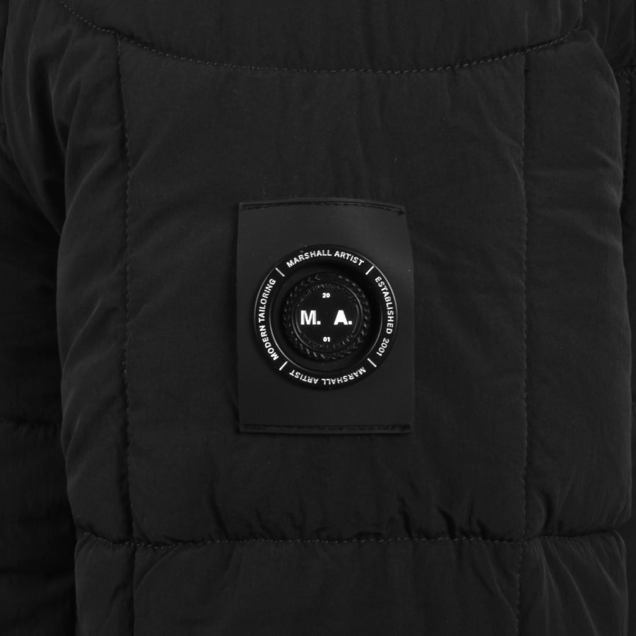 Image number 4 for Marshall Artist Yukon Bubble Jacket Black