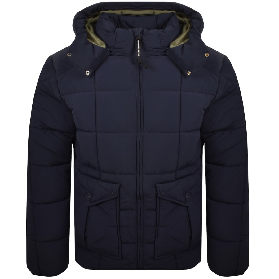 Image number 2 for Marshall Artist Yukon Bubble Jacket Navy