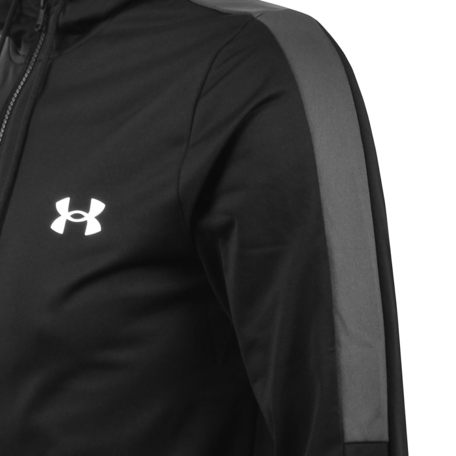 Image number 4 for Under Armour Hooded Tracksuit Black