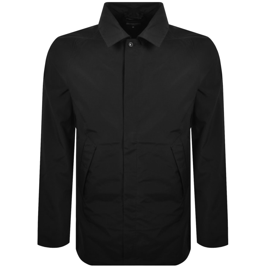 Image number 2 for Marshall Artist Brunswick Trench Jacket Black