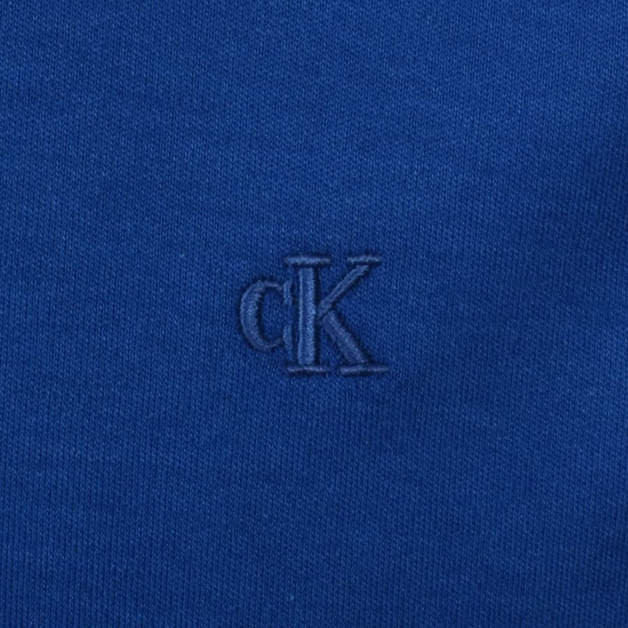 Image number 3 for Calvin Klein Supima T Shirt Blue