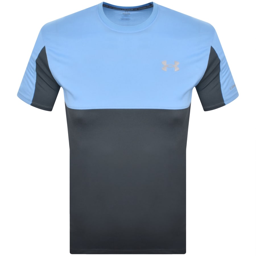 Image number 1 for Under Armour Tech Hybrid T Shirt Grey