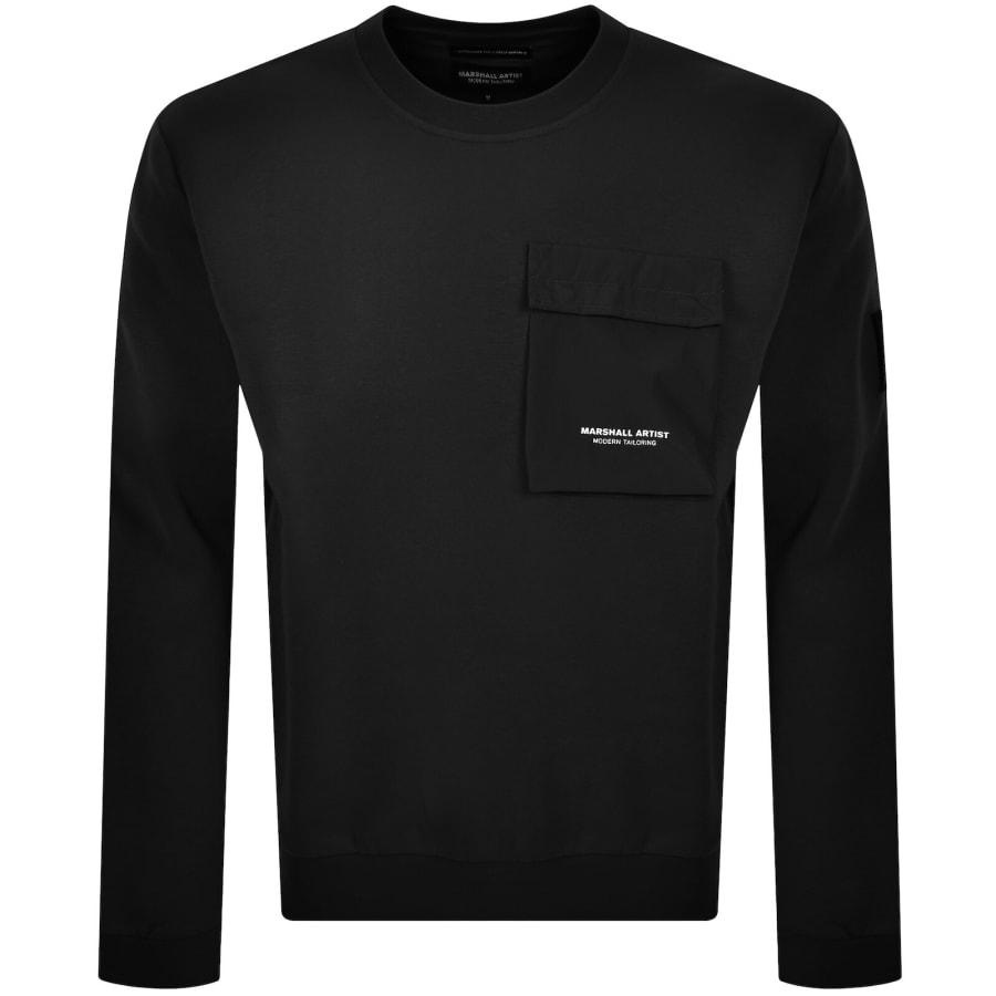 Image number 2 for Marshall Artist Crux Sweatshirt Black