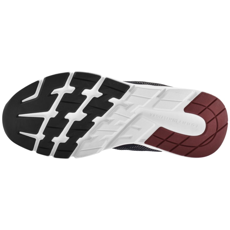 Image number 5 for Tommy Hilfiger Run Knit Trainers Blue