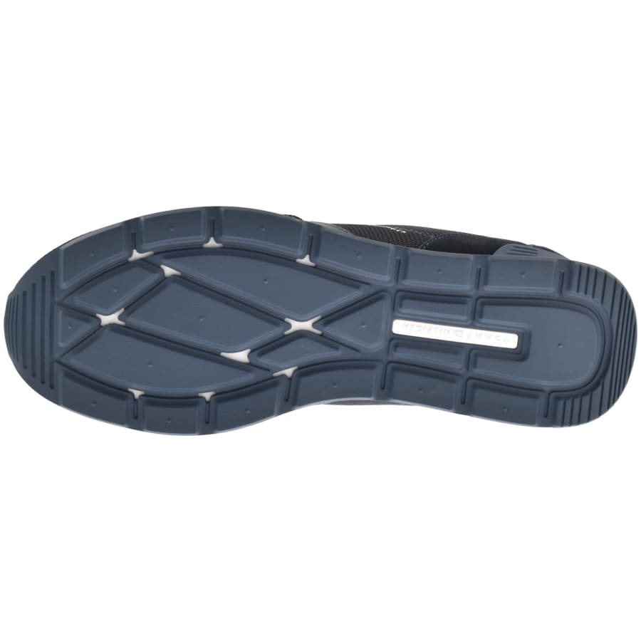 Image number 5 for Tommy Hilfiger Runner Icon Mix Trainers Blue