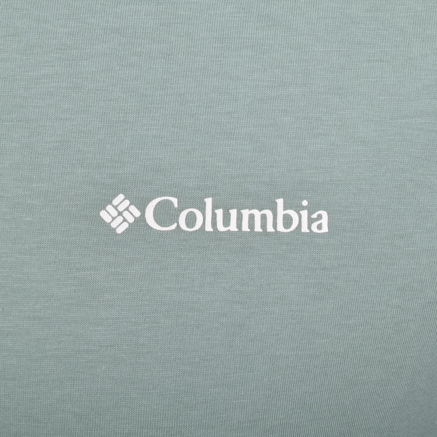 Image number 3 for Columbia Basic Logo T Shirt Blue