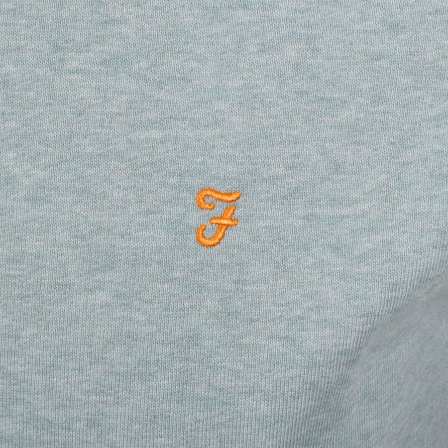 Image number 3 for Farah Tim New Crew Neck Sweatshirt Green