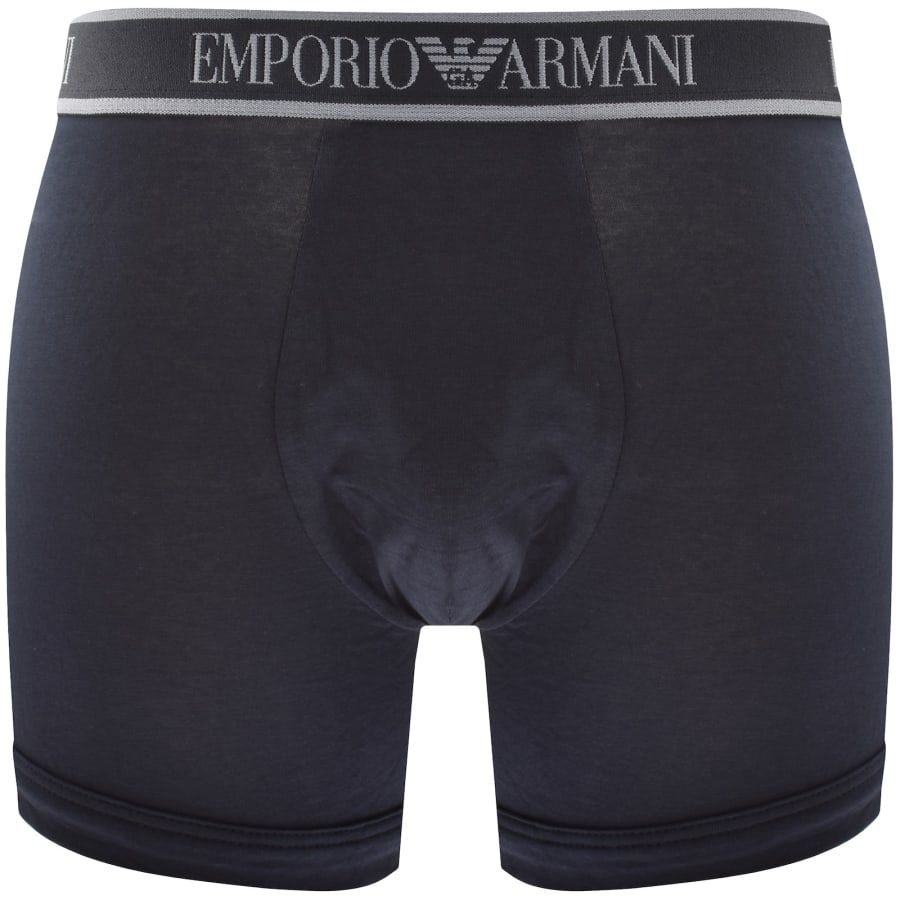 Image number 3 for Emporio Armani 3 Pack Boxer Briefs Navy